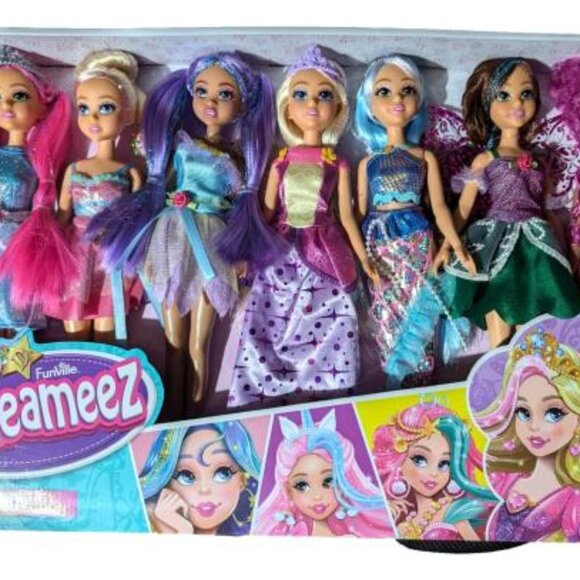 Dreameez Dolls  set of 7 - Picture 1 of 1